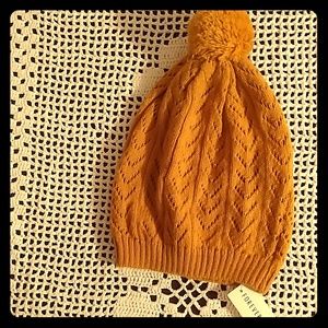 Mustard colored hat